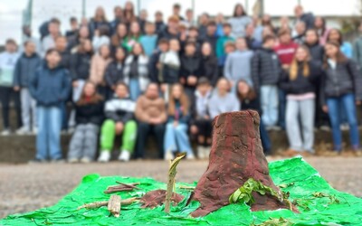 Image du projet Les 4èmes de Bessines découvrent la géologie sur le terrain