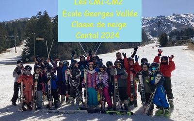 Image du projet Classe de neige dans le Cantal