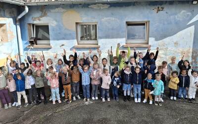 Image du projet Une fresque sur les murs de l'école de Sarrewerden