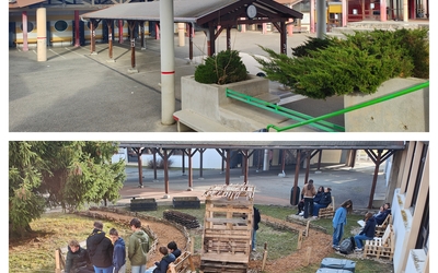 Image du projet Une cour vivante pour tous à René Long