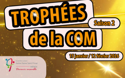 Image du projet TROPHÉES DE LA COM  - saison 2