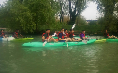 Image du projet Découverte du kayak pour nos élèves options EPS