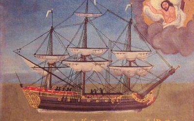 Image du projet Le Saphir :  Le tableau, le navire et les mémoires (1737–1740) 