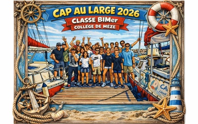 Image du projet CAP AU LARGE POUR LA « CLASSE MARITIME » DU COLLÈGE DE MEZE
