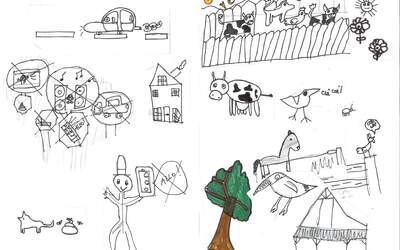 Image du projet la classe de CE1 CE2 de l'école Jules ferry de Saint Martin des Champs à la Ferme de Trémargat