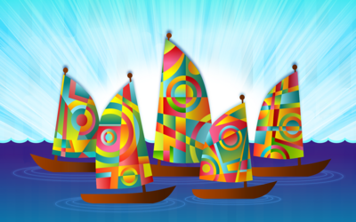 Image du projet CLASSE DECOUVERTE VOILE ET MILIEU MARIN : quand la mer devient maïtresse d'école et l'océan notre manuel !