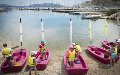 Image du projet Les CM découvrent la voile au Frioul