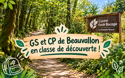 Image du projet Classe de découverte pour les GS et les CP de l'école Beauvallon