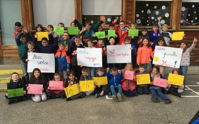 Image du projet Les élèves de l’école de Lescheraines en Auvergne