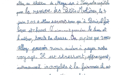 Image du projet Les 25 CE1-CE2 de Val de Moder s'apprêtent à vivre "Les Petits Molières"