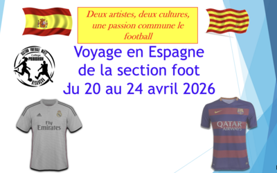 Image du projet La section foot mixte à Madrid mêlant arts, foot et citoyenneté !