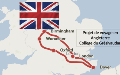 Image du projet Voyage en Angleterre des 4èmes du Collège du Grésivaudan