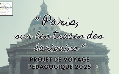 Image du projet « Paris, sur les traces des écrivains »