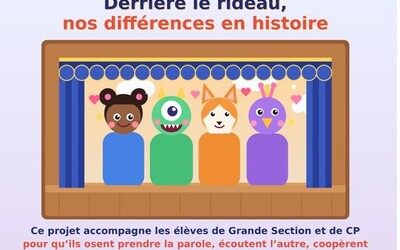 Image du projet Derrière le rideau, nos différences en histoire. 