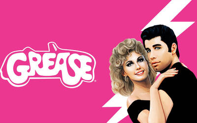 Image du projet "GREASE" par les élèves du collège Simone Signoret de Bruay la Buissière