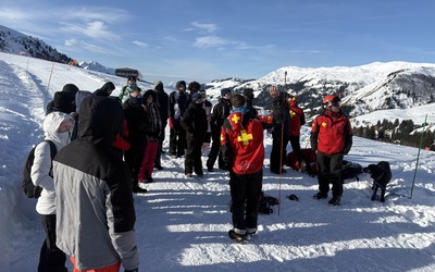 Image du projet Ski sauvetage et secours en montagne pour nos terminales Métiers de la Sécurité.