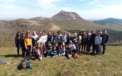 Image du projet Les 4ème du collège MORANDAT partent à la conquête des volcans d'Auvergne