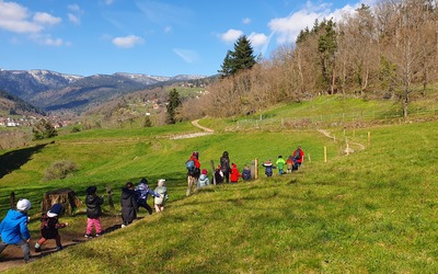 Image du projet La maternelle Les Tonneliers de Mulhouse découvre la montagne