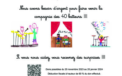 Image du projet Au rythme de nos pas à l'école de Saint Clair de La Tour !
