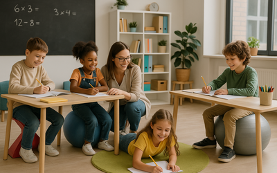 Image du projet Aider les élèves en situation de handicap à devenir plus autonomes grâce à la classe flexible