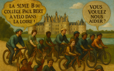 Image du projet La 5ème B à vélo dans la Loire