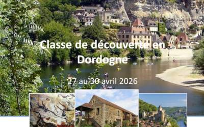 Image du projet classe de découverte en Dordogne
