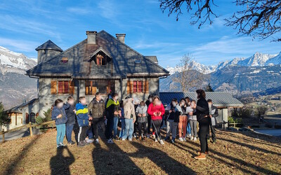 Image du projet Les CM2 de Morée à la campagne découvrent la montagne.