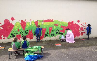 Image du projet Réalisation d'une fresque pour l'école Primaire Kermélo