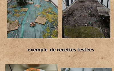 Image du projet une terasse éco-responsable attenante au restaurant pédagogique