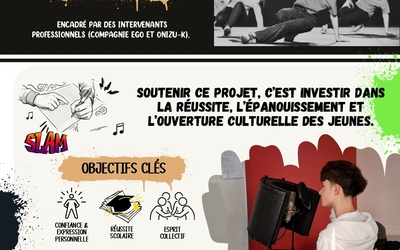 Image du projet 6ème et CM2 dansent le Hip hop à Celles sur Belle. 