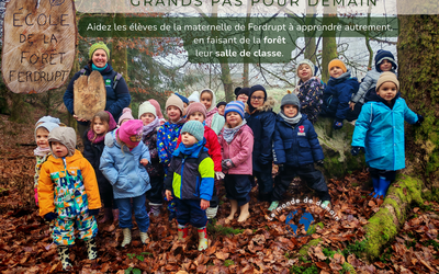 Image du projet La forêt, l'autre école de Ferdrupt