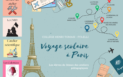 Image du projet Voyage à Paris "Mémoires et Science"