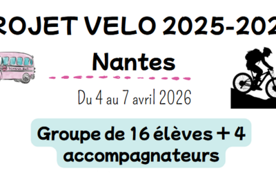 Image du projet Projet Vélo 2026