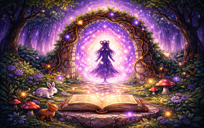 Image du projet Les CP CE1,  Gardiens du Grand Livre des Contes