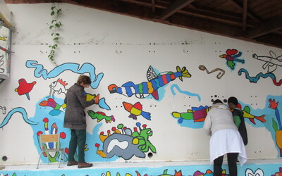 Image du projet Fresque murale extérieure.