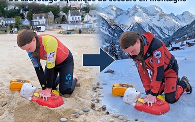 Image du projet Du sauvetage aquatique au secourisme en montagne !