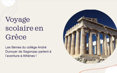 Image du projet La quintessence d'Athènes pour les élèves de 6èmes 