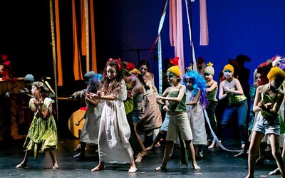 Image du projet La Hoube, classe musicale des CP/CE1 et des CM1/CM2, école du Gloeckelsberg Blaesheim.