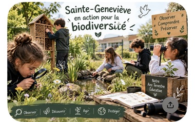 Image du projet Sainte Genevièeve en action pour la biodiversité