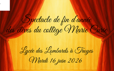 Image du projet Spectacle de fin d'année 2026