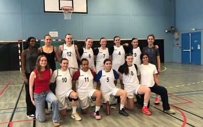 Image du projet L'équipe féminine de Basket au championnat de France