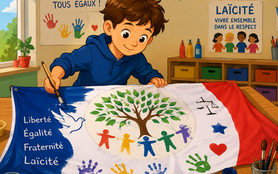 Image du projet Un drapeau pour notre école
