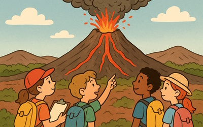 Image du projet Les CM2 des Bancouliers partent en classe découverte Volcan - Ile de La Réunion