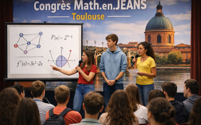 Image du projet L'atelier MeJ du lycée E.Hemingway au 37ème Congrès MATh.en.JEANS de Toulouse !