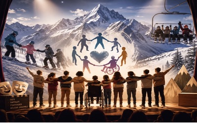 Image du projet " De la piste à la scène " : oser s'engager, réussir ensemble "