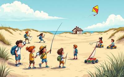 Image du projet Découverte du Littoral Normand : Éducation à l’Environnement et Cohésion Sociale par le Sport et l’Art