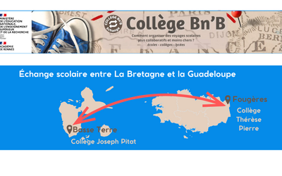 Image du projet Echange Collège Bn'B Bretagne - Guadeloupe