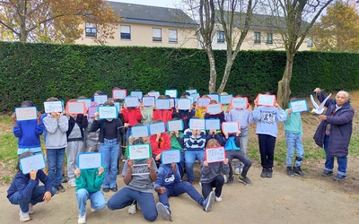 Image du projet Les CM2 de l'école Guy Gérard en classe de mer sur l'Ile Grande 