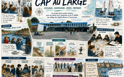 Image du projet Cap au large pour le collège des Sables Blancs
