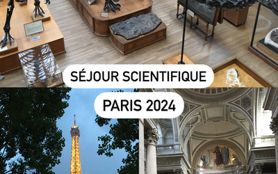 Image du projet Séjour scientifique Paris 2024 (projet classe de 3ème)